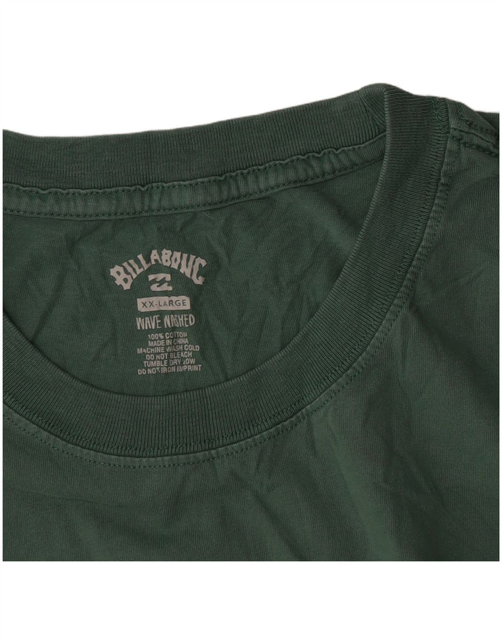 Tricou pentru bărbați Billabong Top 2XL bumbac verde