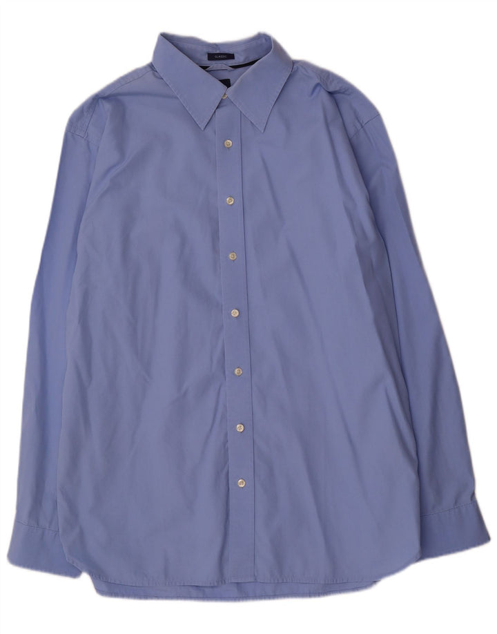 Cămașă pentru bărbați Gap Classic Fit XL Bumbac albastru