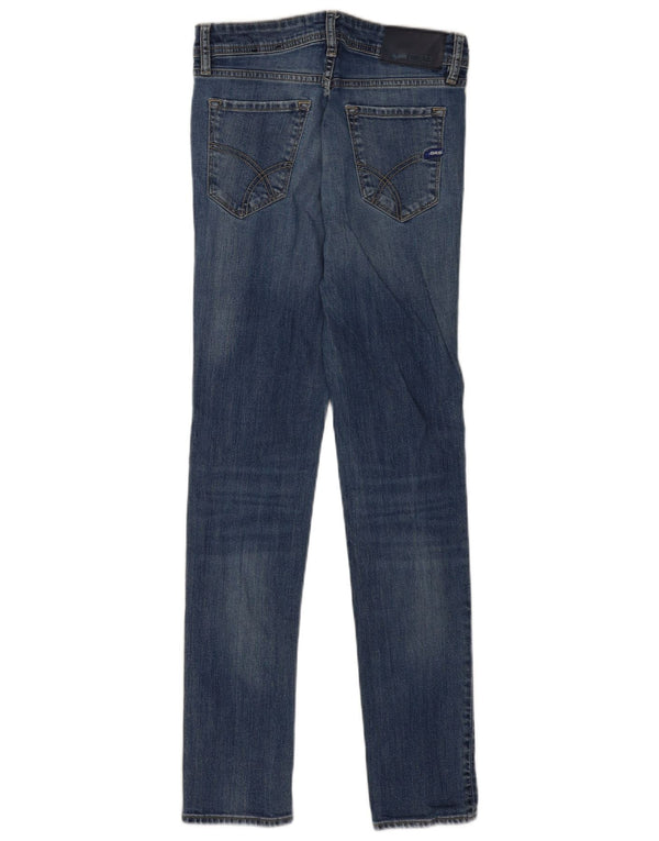 Blugi skinny pentru femei Gas W28 L32 Bumbac albastru