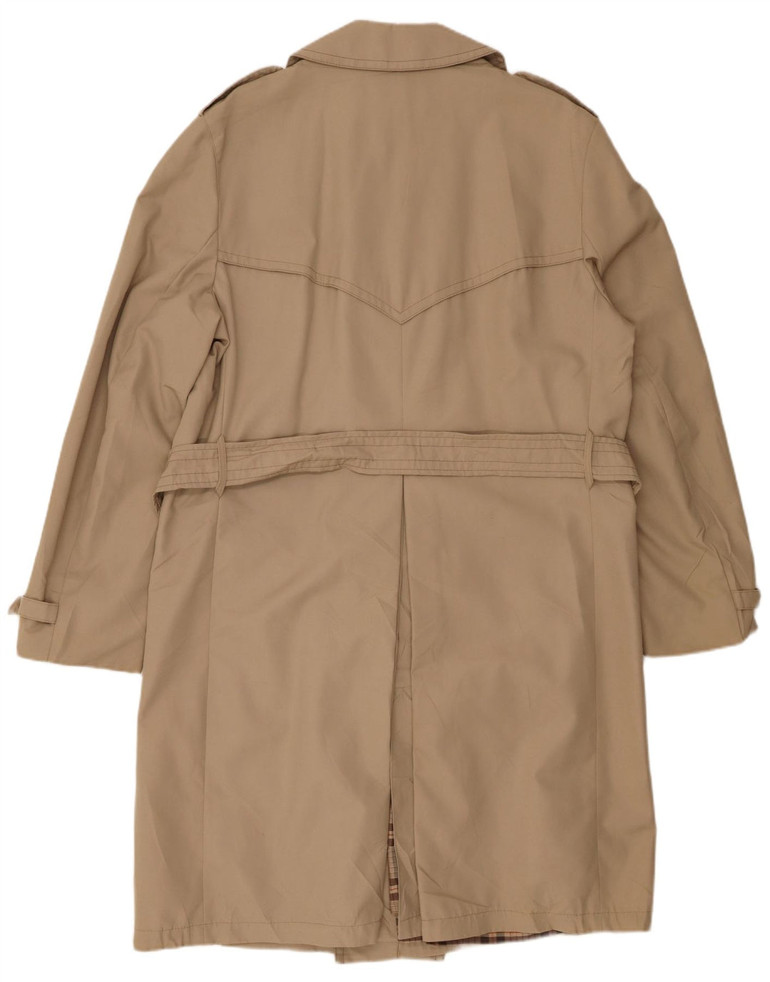 Trench pentru bărbați VINTAGE UK 40 mare, bej, poliester