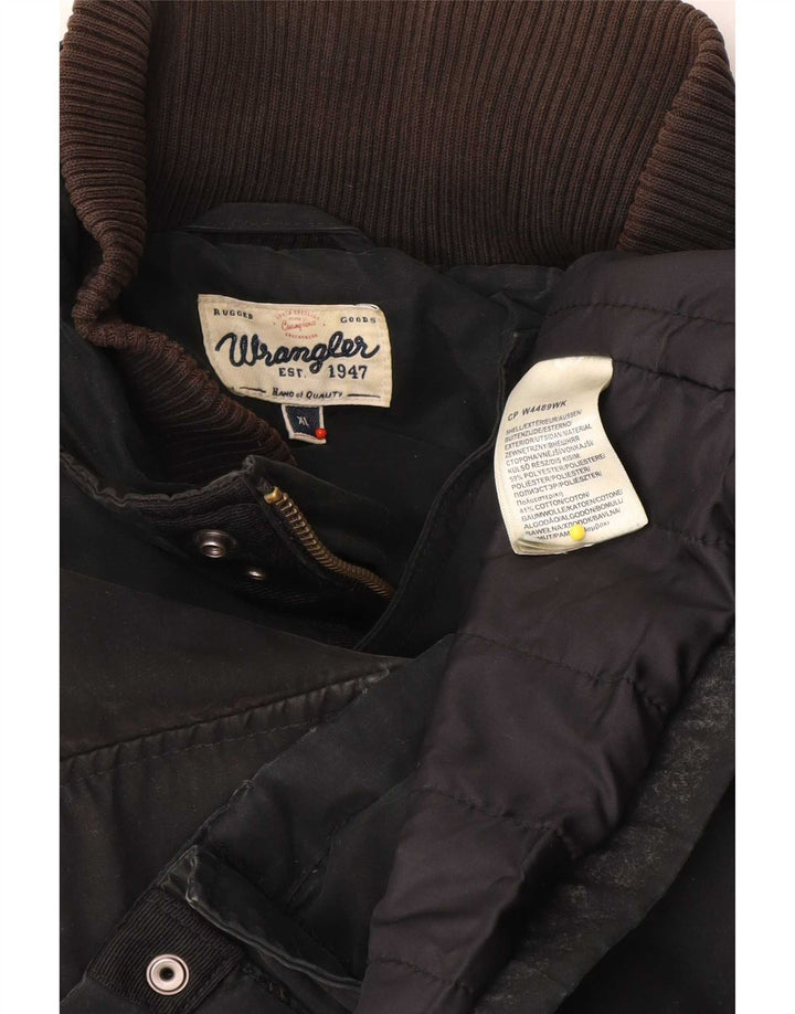 Jachetă Wrangler pentru bărbați, UK 42 XL, poliester negru