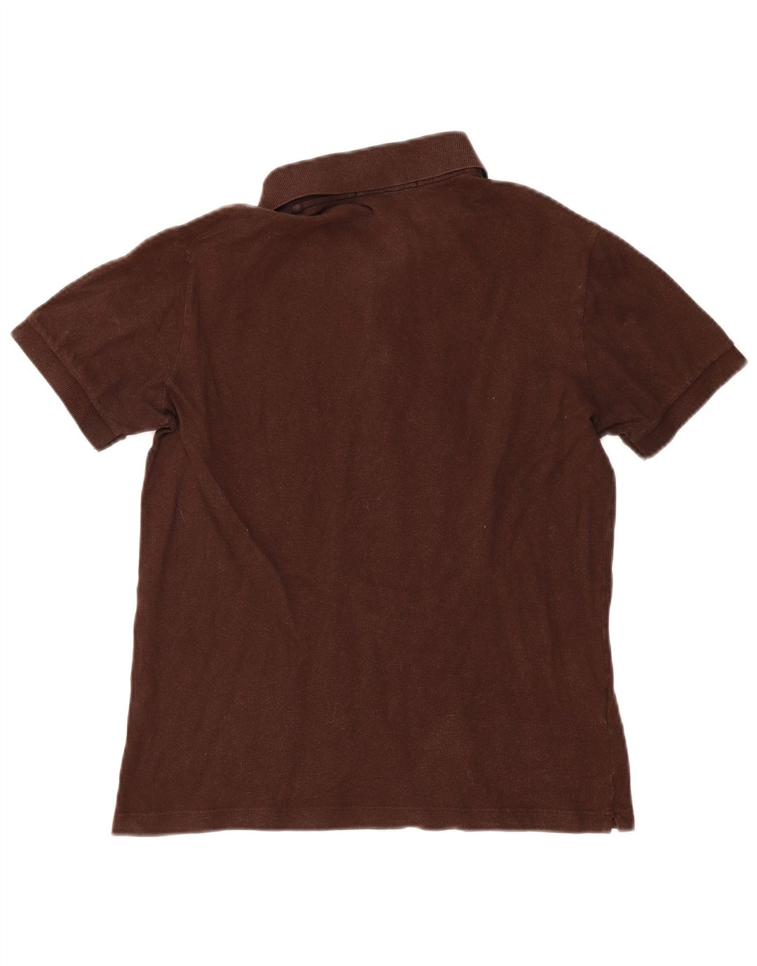 Cămașă polo Fred Perry pentru bărbați, bumbac maro mic