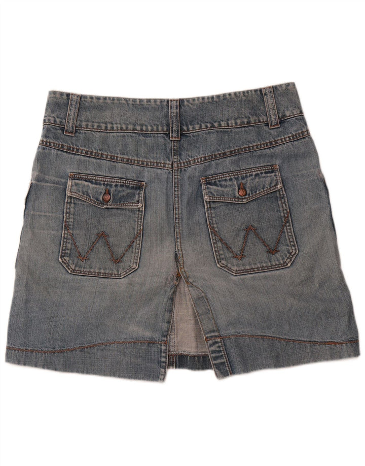 WRANGLER Fusta Cargo Zoe Denim pentru femei W33 Bumbac albastru mare