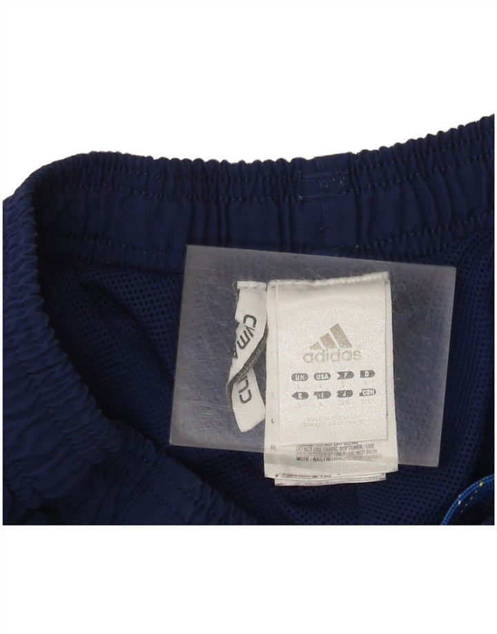 Pantaloni scurți sport pentru bărbați Adidas Climalite, mari, albastru, poliester