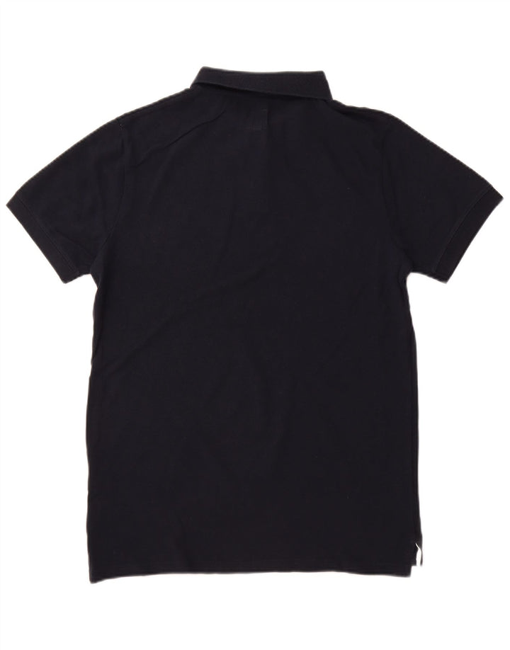 JACK WILLS Tricou polo pentru bărbați, bumbac, albastru bleumarin mediu