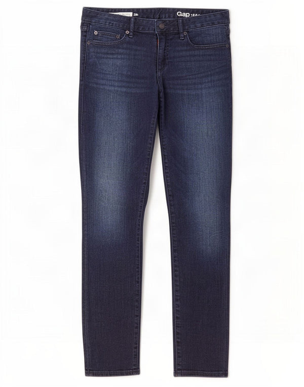 Blugi skinny pentru femei Gap W28 L31 bumbac bleumarin