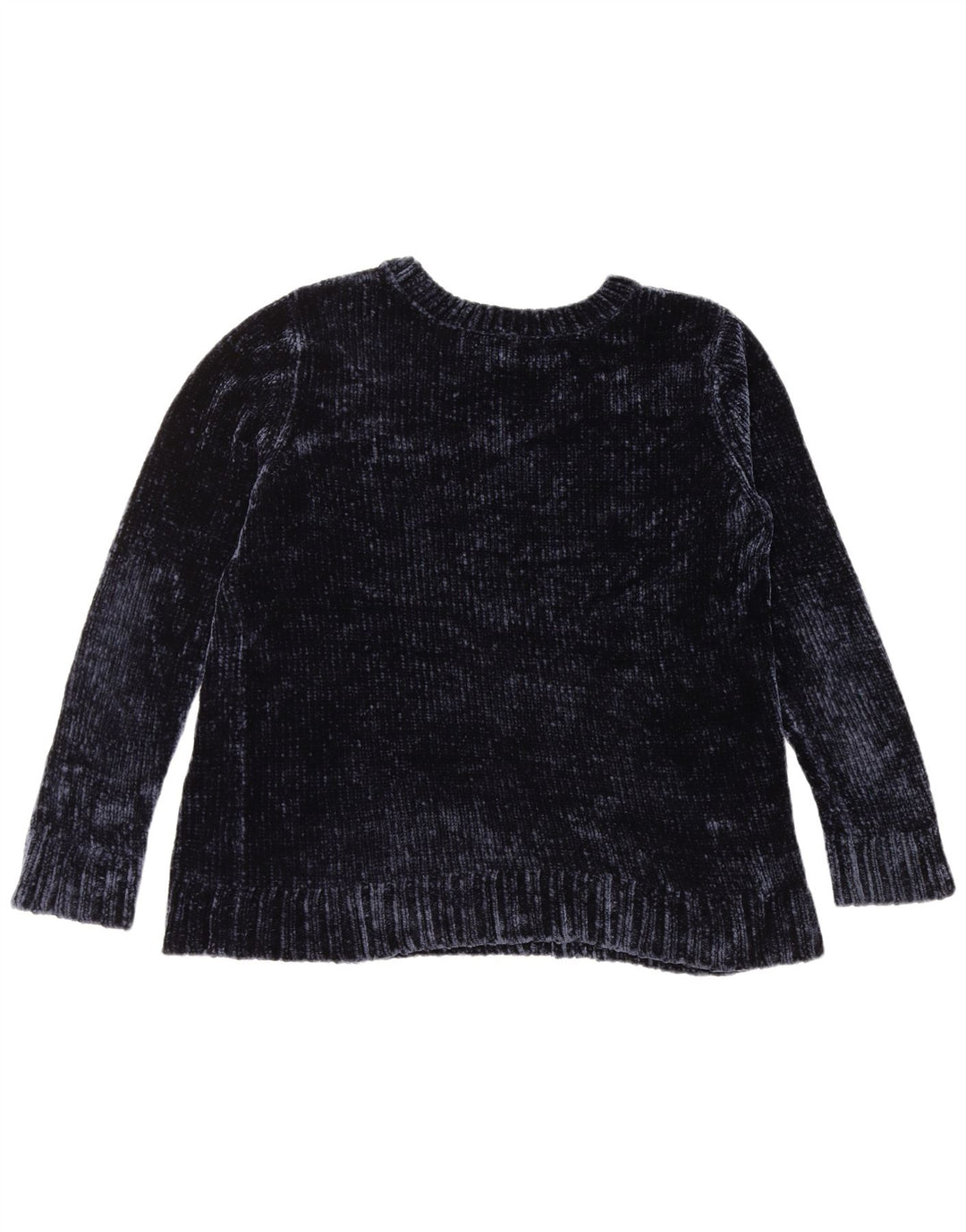 Pulover ORVIS pentru femei cu decolteu triplu UK 16 Poliester mare bleumarin