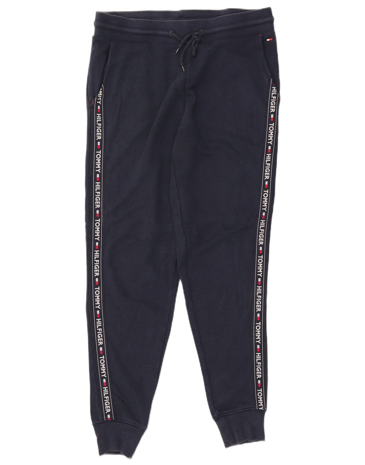 TOMMY HILFIGER Pantaloni de trening grafic pentru bărbați Pantaloni de jogging Mediu Bleumarin