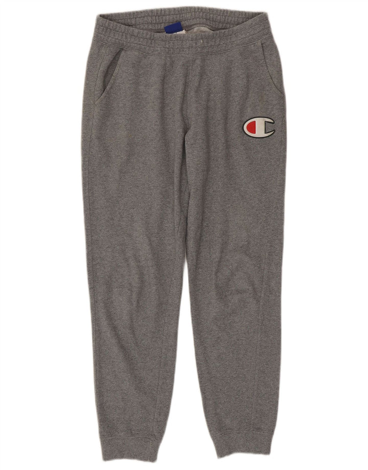Champion Băieți Pantaloni Trening Pantaloni Joggeri 13-14 Ani Bumbac Gri Mediu