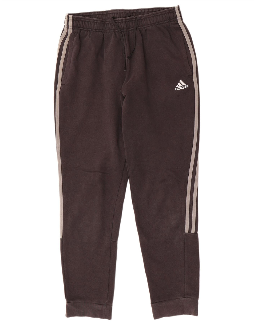 Pantaloni de trening pentru femei ADIDAS Joggeri UK 12 Bumbac mediu negru