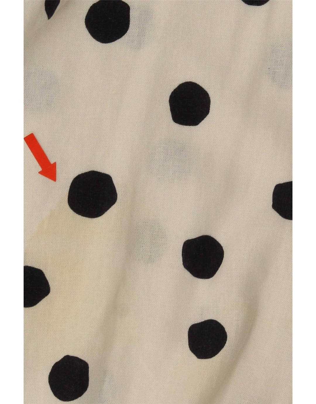 Rochie A-Line pentru femei Marks & Spencer UK 14 Medium White Polka Dot In