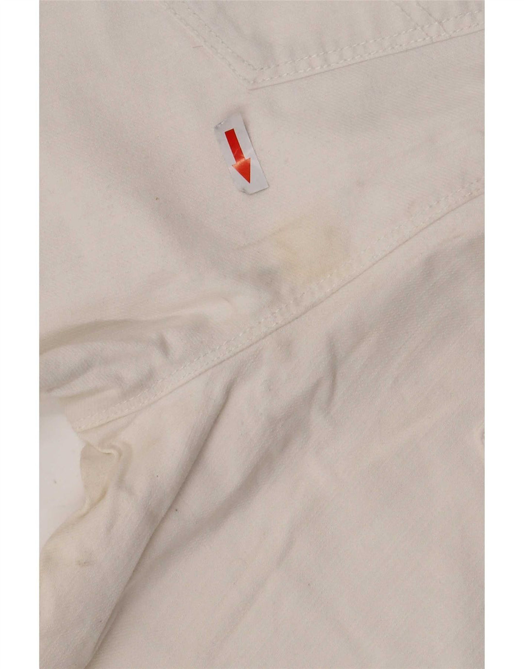 Rifle Jeans drept bărbați W34 L32 bumbac alb