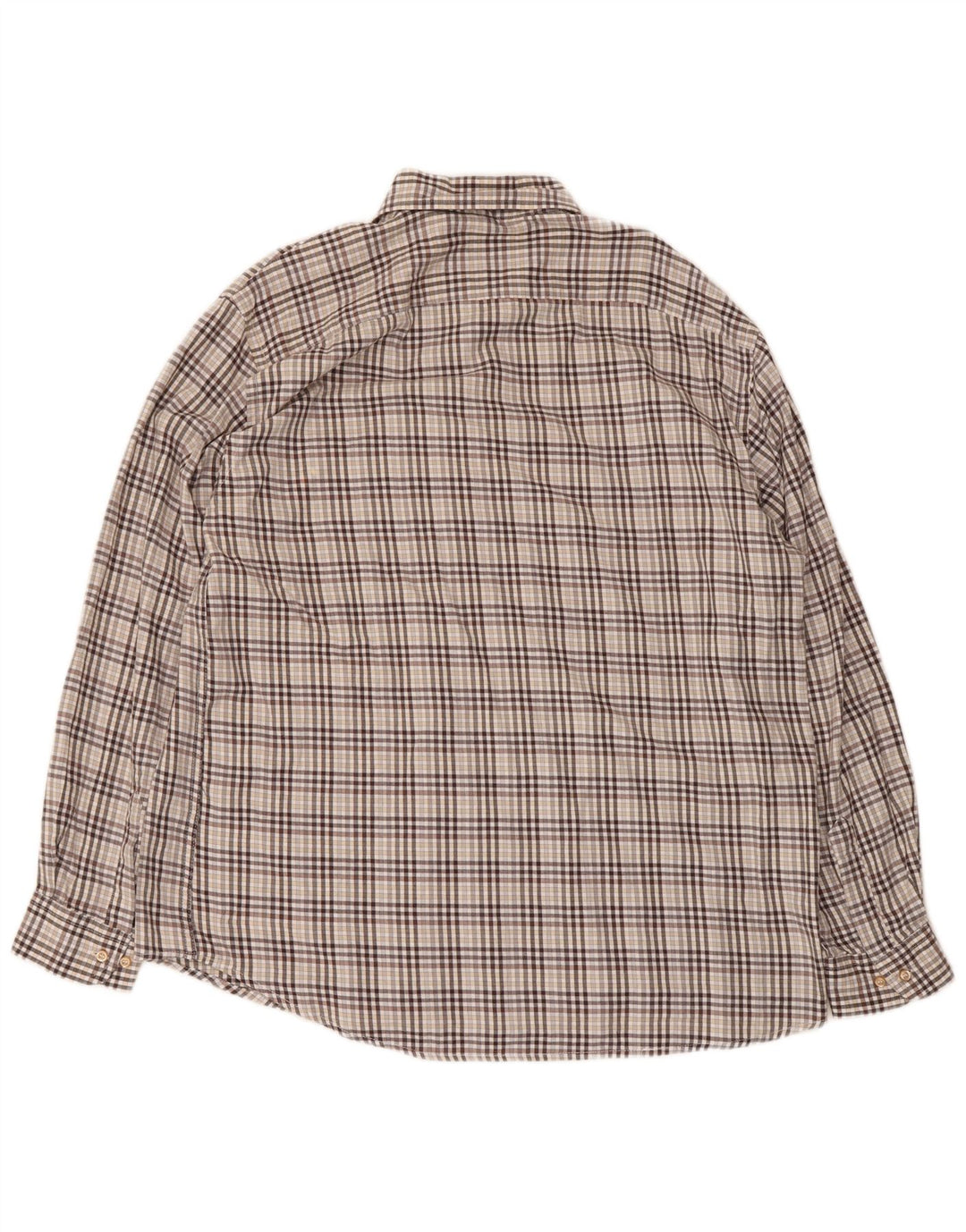 Cămașă pentru bărbați European Project Regular Fit, XL, maro, din bumbac
