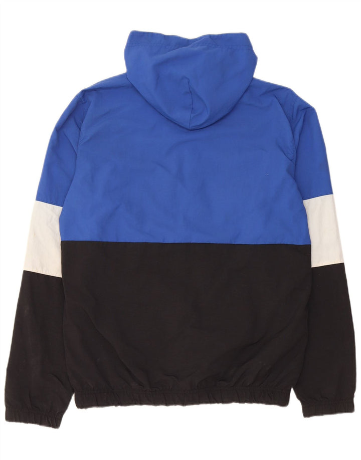 Jachetă de top pentru trening cu grafic pentru femei Champion UK 10 Small Blue Colorblock