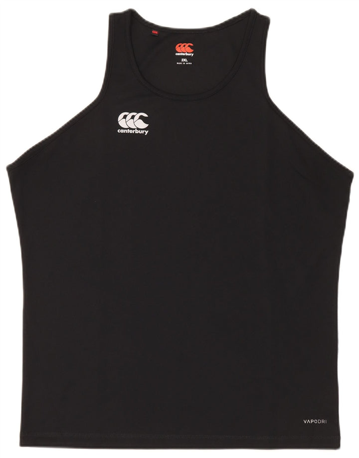 Vestă pentru bărbați Canterbury, 2XL, poliester negru