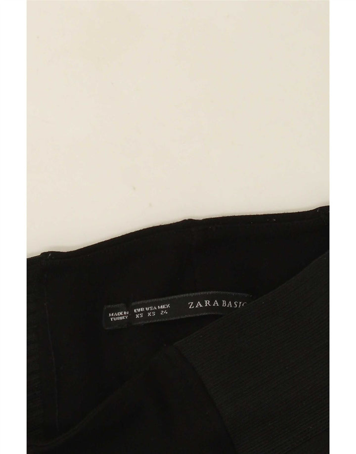 Leggings pentru femei Zara UK 4 XS Negru
