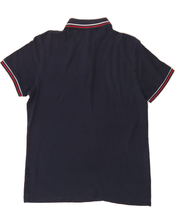 LOTTO Mens Polo Shirt Large Navy Blue Vintage Lotto and Second-Hand Lotto from Messina Hembry 