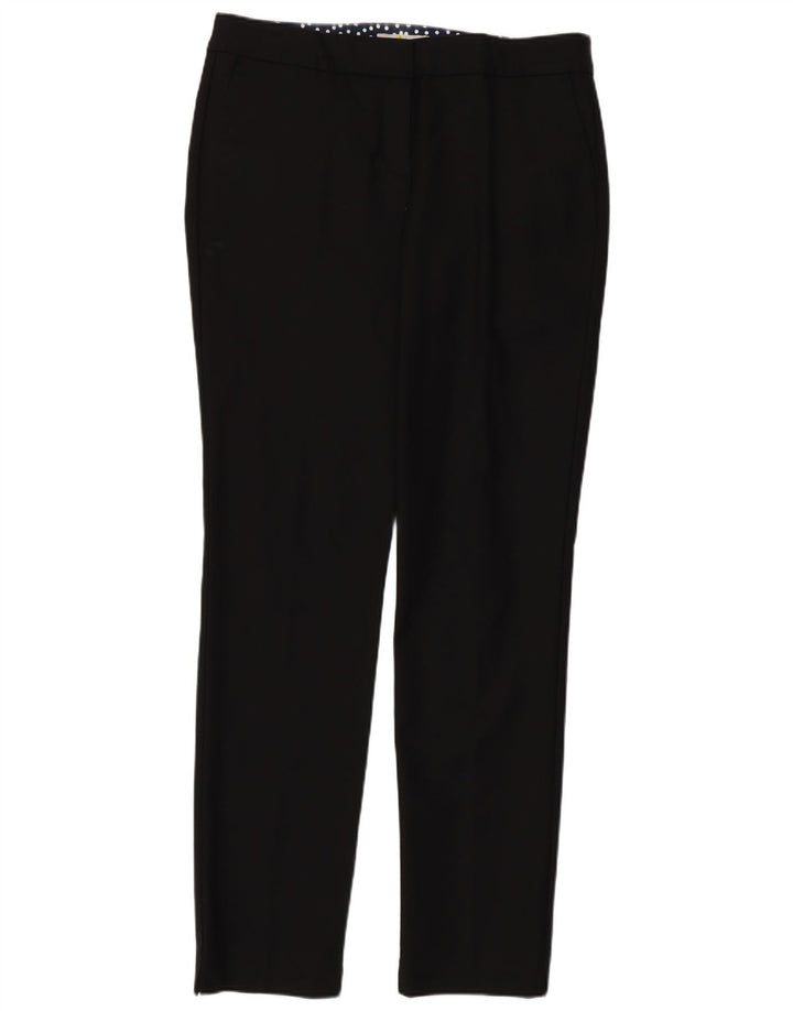 BODEN Pantaloni chino subțiri pentru femei UK 14 Large W34 L32 Bumbac negru
