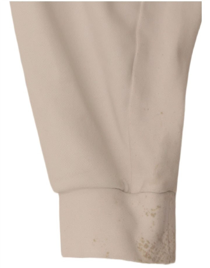 Pulover Nike Dri Fit pentru bărbați, bumbac alb mediu