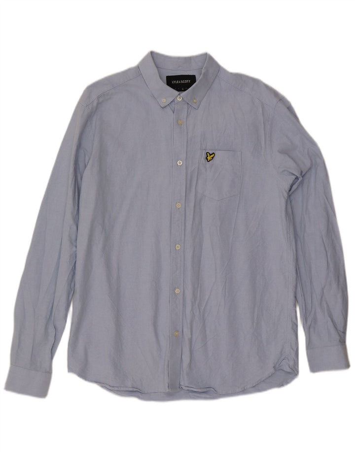 Cămașă pentru bărbați LYLE & SCOTT XL Bumbac albastru
