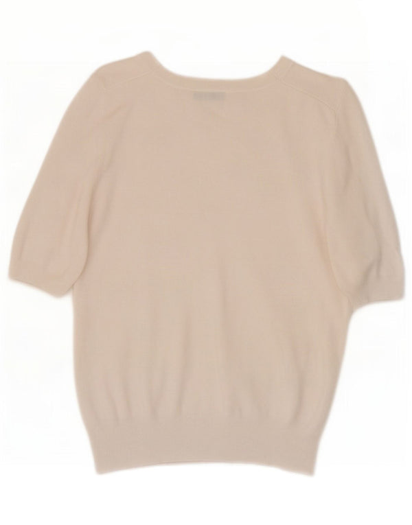 Bluză cu mânecă scurtă pentru femei Zara UK 10 Small White
