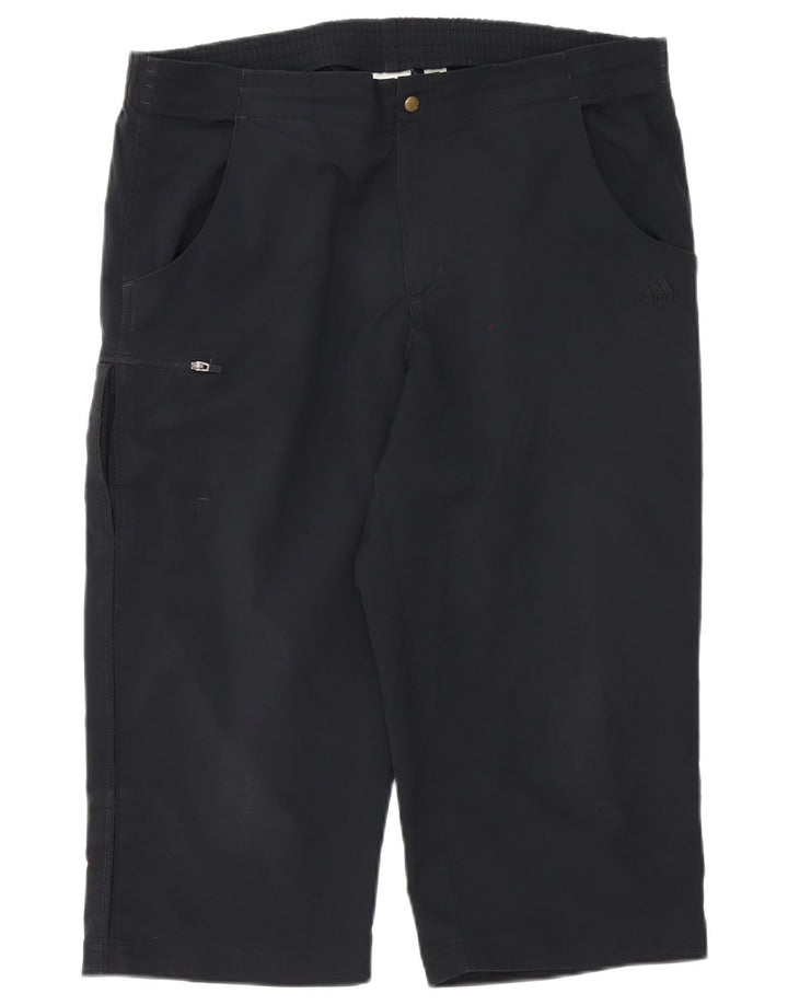 Pantaloni scurți Adidas pentru bărbați Cargo Bermuda Medium W34 Poliester negru