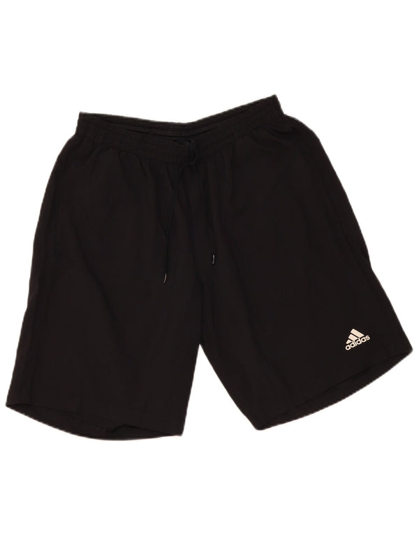 Pantaloni scurți sport pentru bărbați Adidas Aeroready Graphic, mediu negru