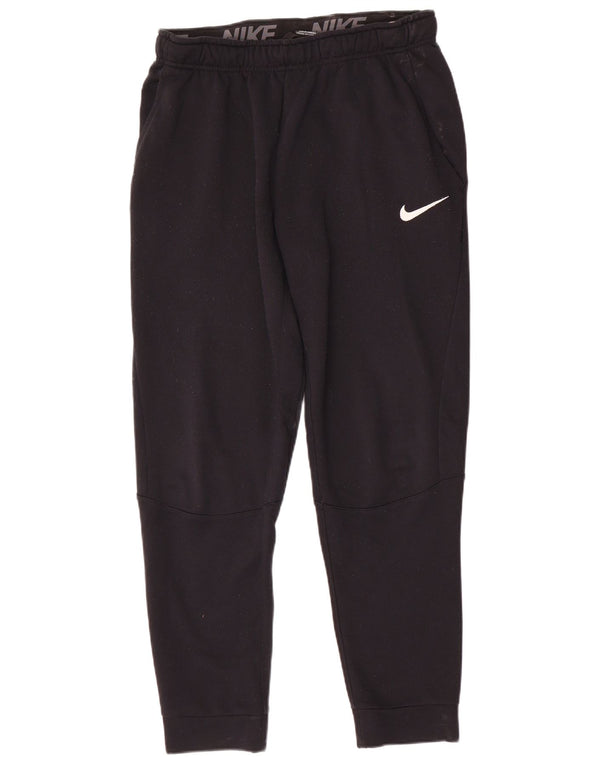 Pantaloni de trening Nike pentru bărbați Dri Fit Pantaloni de jogging, poliester mediu negru