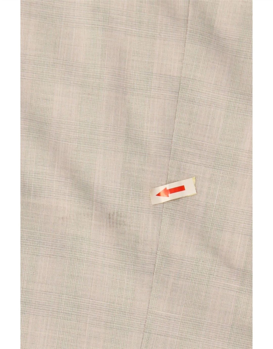 Jachetă Blazer Femei ZARA 1 Buton EU 40 Gri Mediu Poliester Check