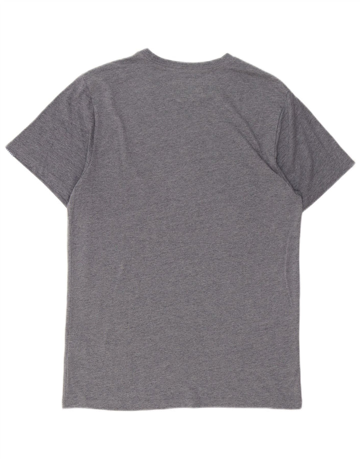 Tricou grafic Vans pentru bărbați Top din bumbac cu pete gri mediu