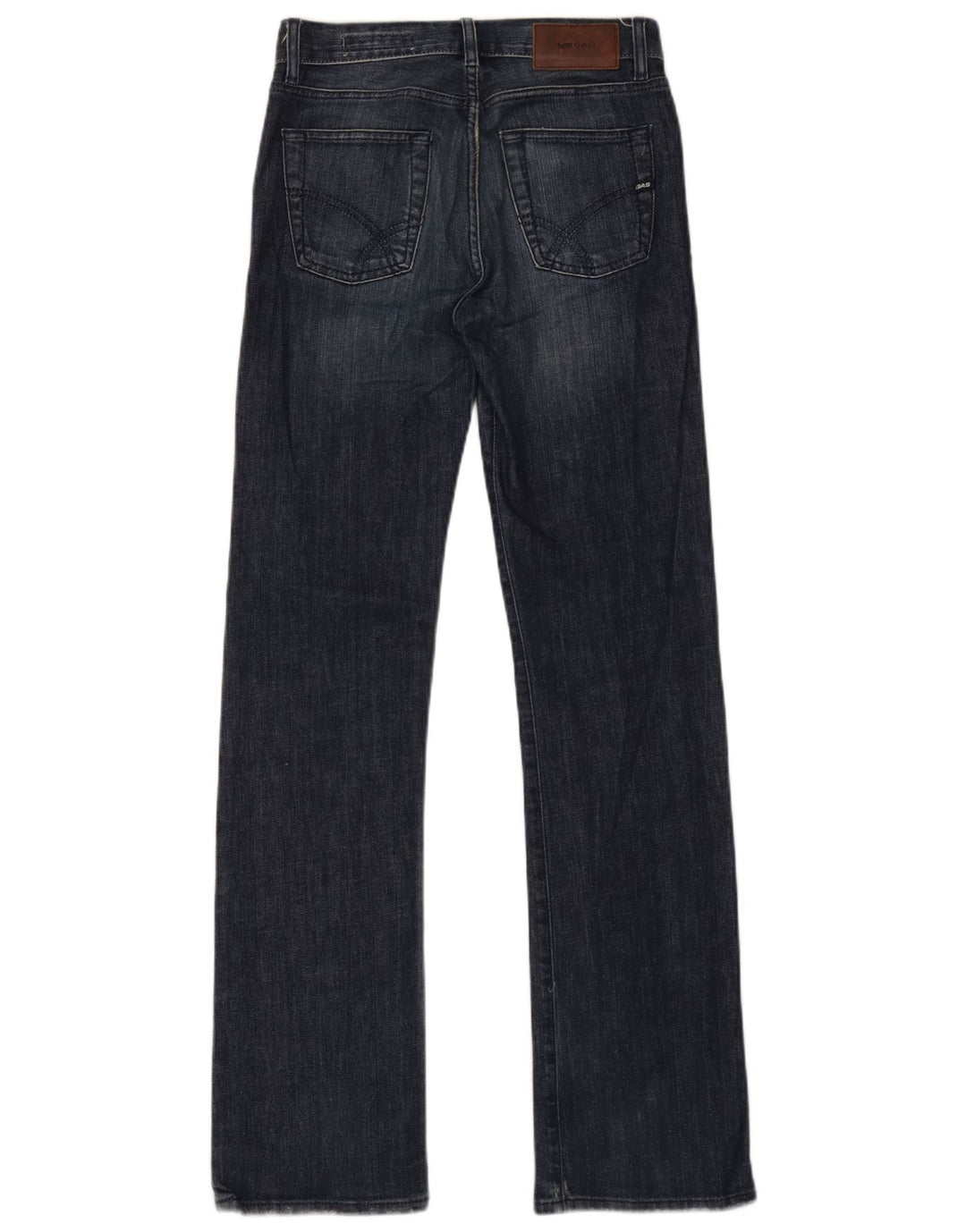 Blugi pentru bărbați Gas Bootcut W28 L34 Bumbac bleumarin
