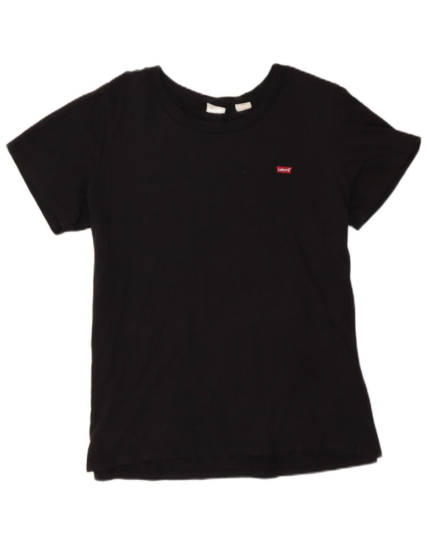 Tricou Levi's pentru femei, UK 18 XL, bumbac negru