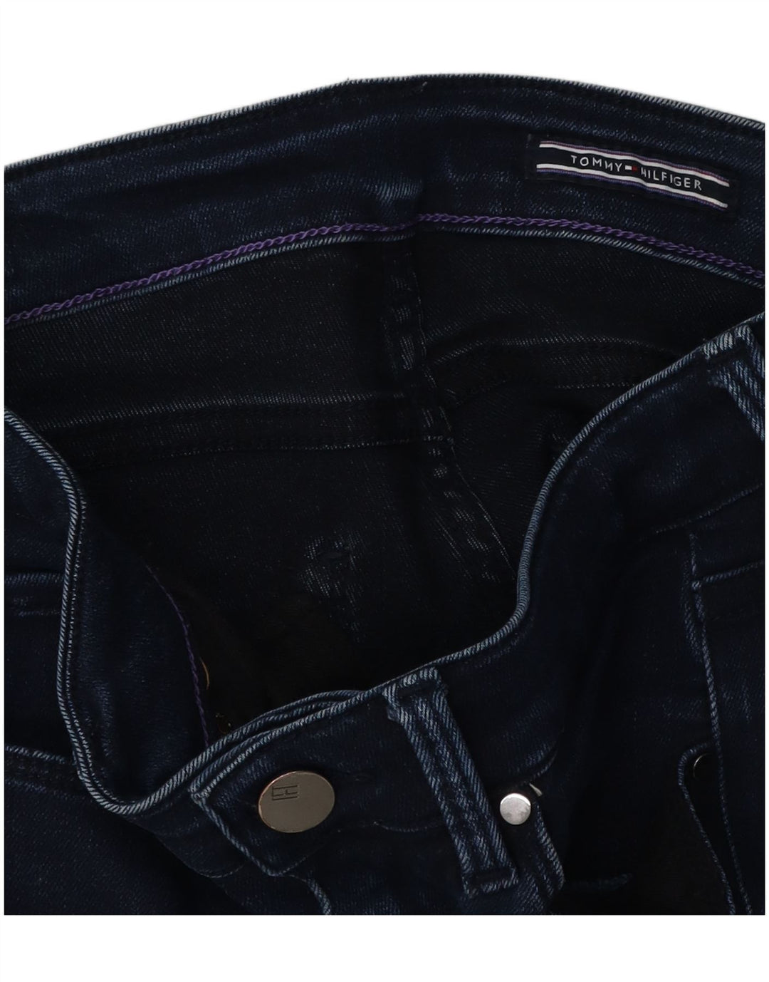 Blugi skinny pentru femei TOMMY HILFIGER W28 L28 bleumarin