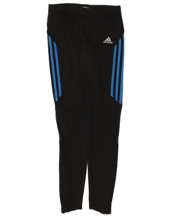 Adidas Womens Clima 365 Leggings UK 12 Medium Black Poliester