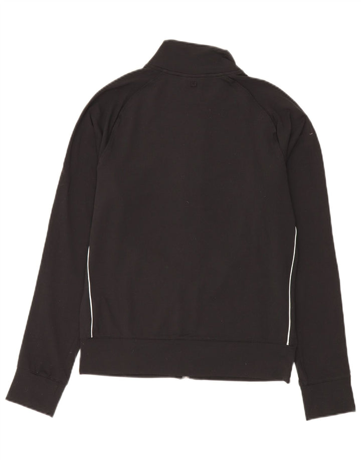 Jachetă de trening pentru femei Nike Marea Britanie 10/12, nailon mediu negru