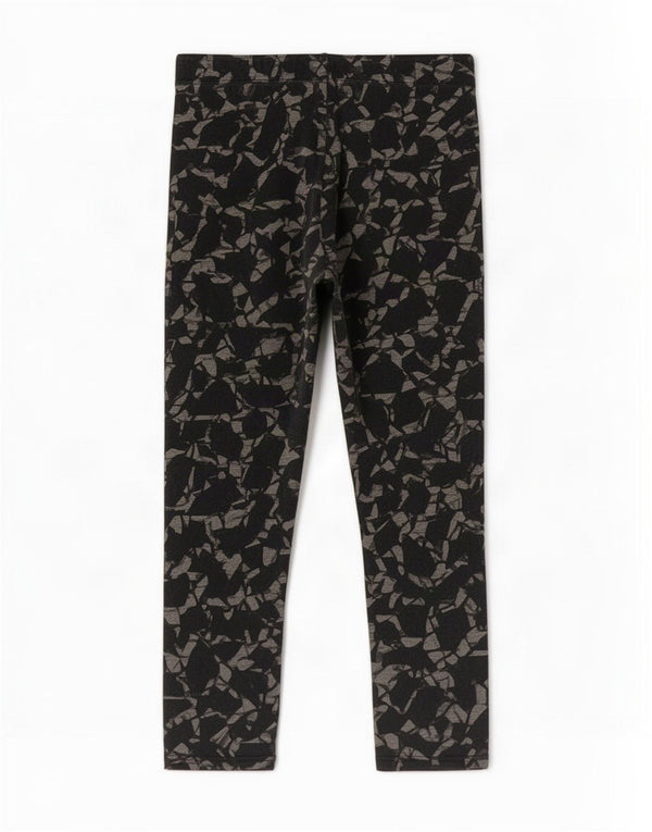 Leggings Capri Nike pentru femei UK 18 XL bumbac geometric negru