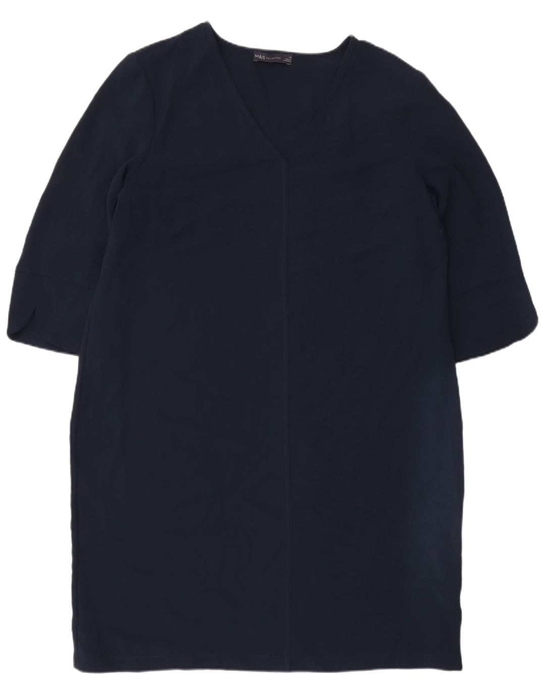 Rochie schimbătoare pentru femei Marks & Spencer cu mâneci 3/4 UK 16, mare, bleumarin