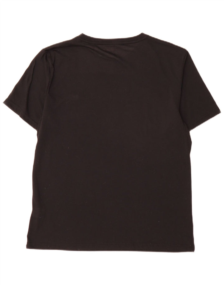 Tricou de golf Calvin Klein pentru bărbați Top mare din poliester negru