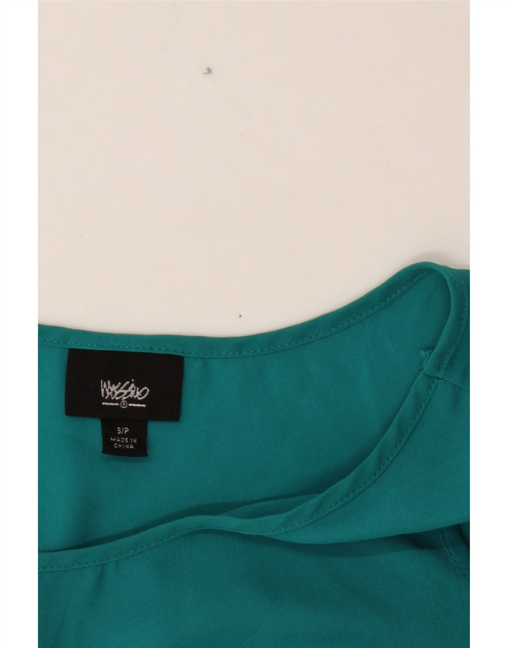 MOSSIMO Womens Sleeveless Blouse Top UK 10 Small Green Polyester Vintage Mossimo and Second-Hand Mossimo from Messina Hembry 