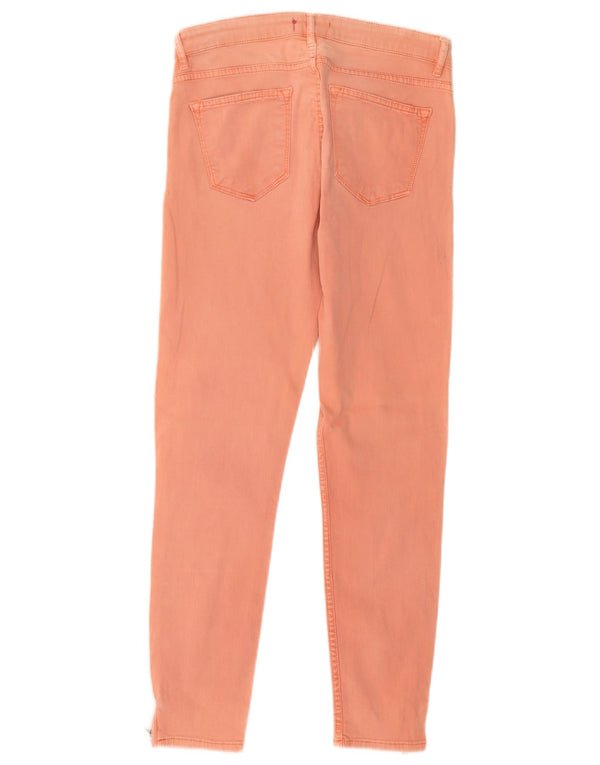 Blugi skinny dama Zara EU 40 Medium W30 L26 Portocaliu