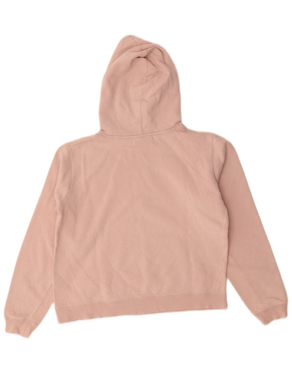 Pulover Fila pentru femei Crop Graphic Hoodie UK 14 Medium Pink Bumbac
