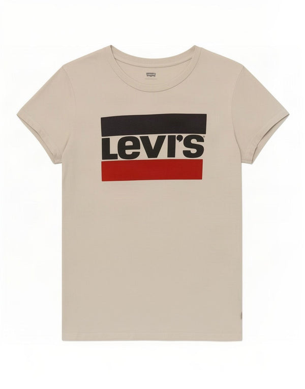 Tricou grafic Levi's pentru femei Top UK 6 XS Alb