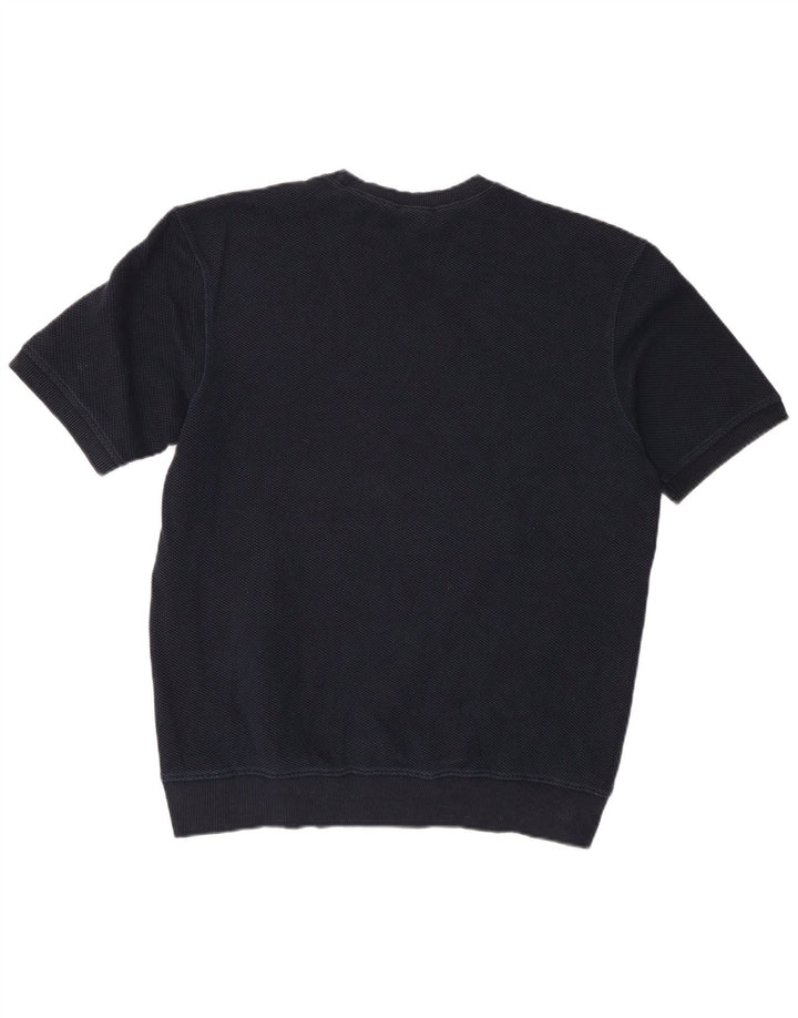 Tricou Bărbați Zara Top Mare Bumbac Bleumarin