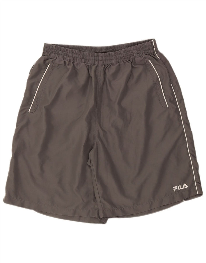 Pantaloni scurți sport Fila pentru bărbați XL poliester gri