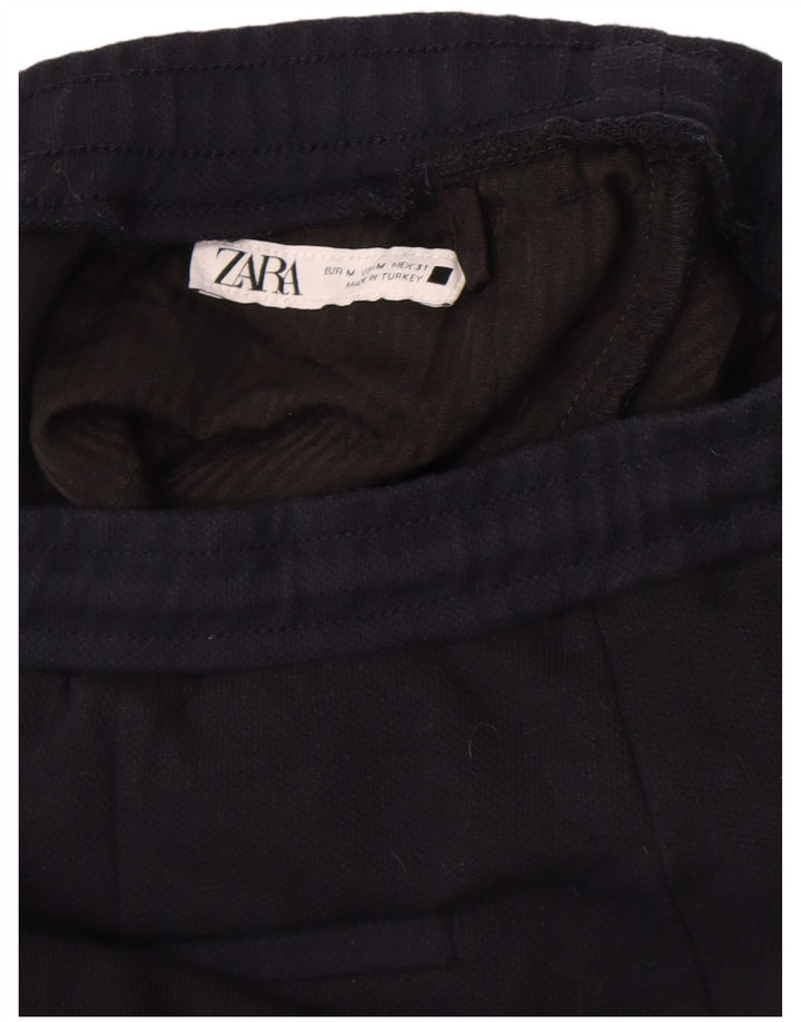 Pantaloni scurți sport pentru bărbați Zara Mediu Bleumarin
