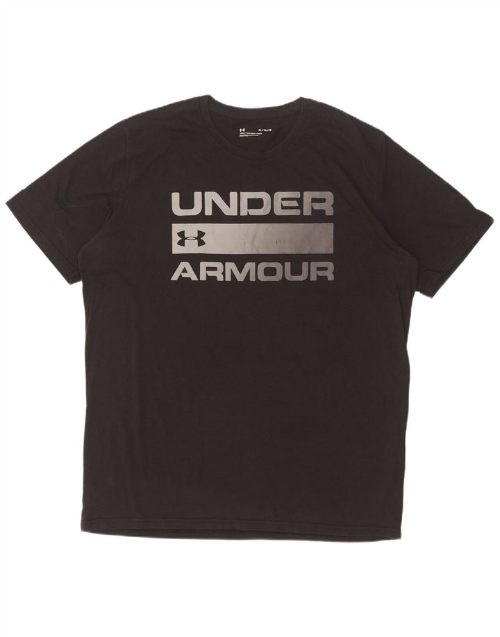 Tricou grafic pentru bărbați Under Armour Top XL Negru
