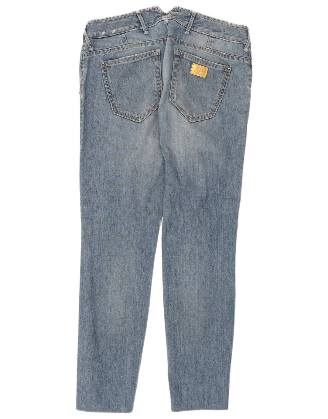 Blugi skinny pentru femei Cycle cu talie joasă W31 L30 Bumbac albastru