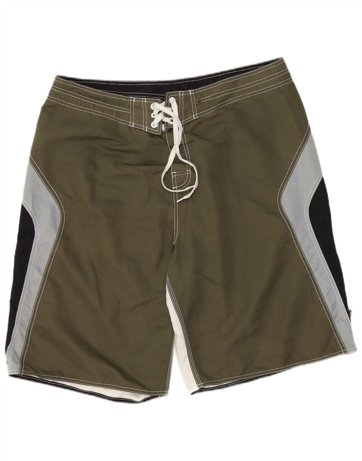 Pantaloni scurți de înot Rip Curl pentru bărbați XL Kaki Poliester color bloc