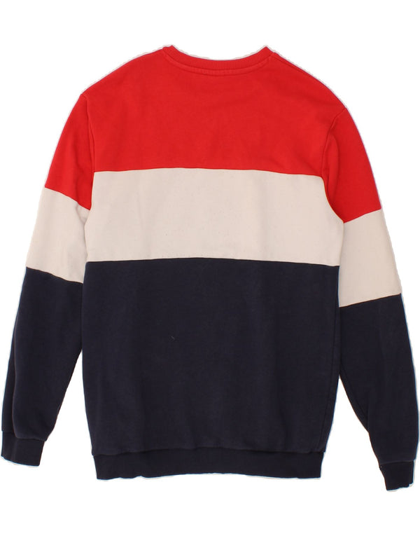 Pulover cu grafică pentru bărbați FILA Pulover mediu multicolor Colorblock