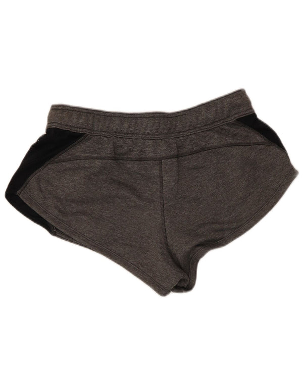 Pantaloni scurți sport Under Armour pentru femei UK 14 Medium Gri Poliester color bloc